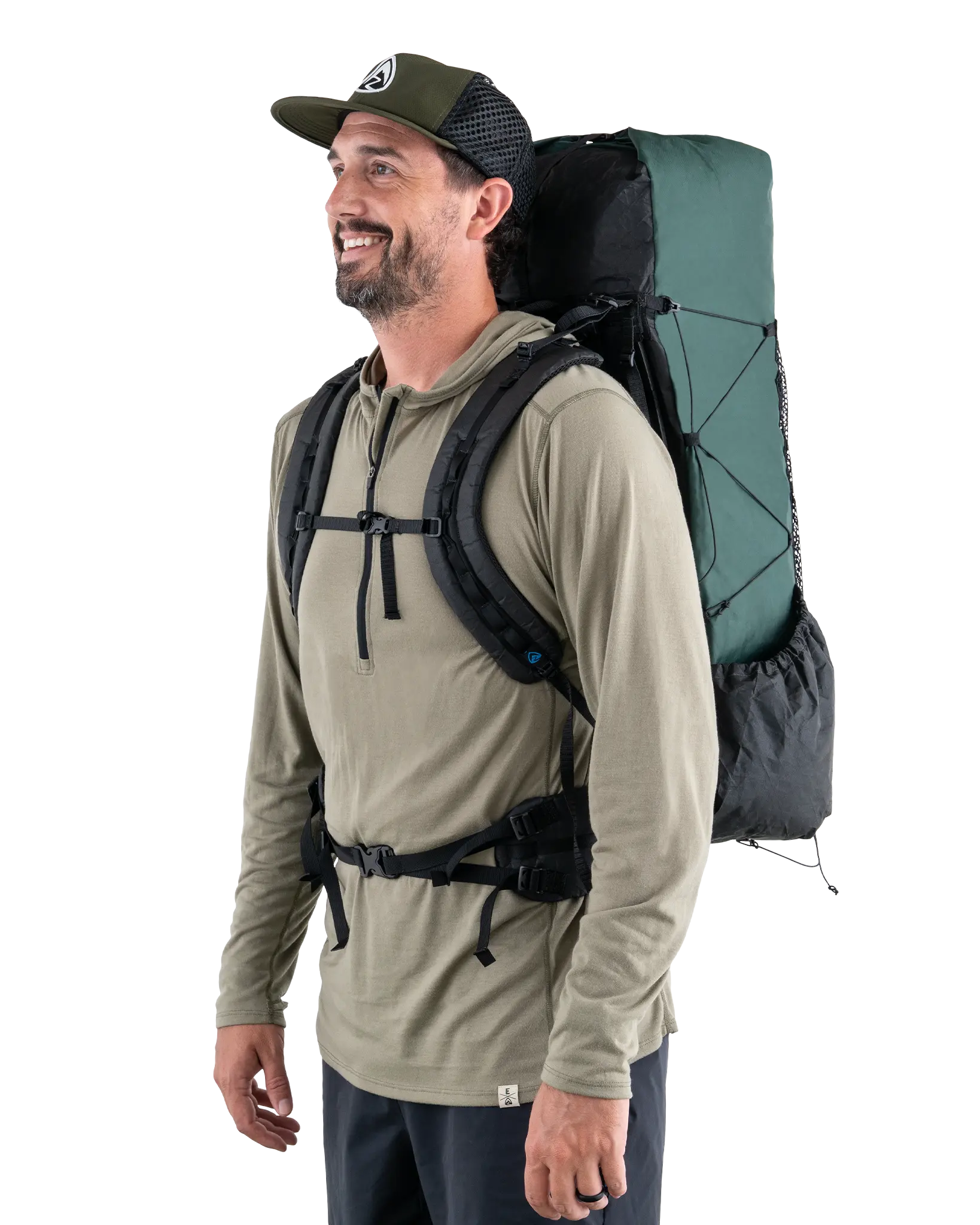 Arc Haul UltraEPX 60L Backpack - Lightweight Hiking Backpack for Men & Women, Water-Resistant Travel Backpack with Adjustable Straps - Perfect for Camping, Trekking & Outdoor Adventures