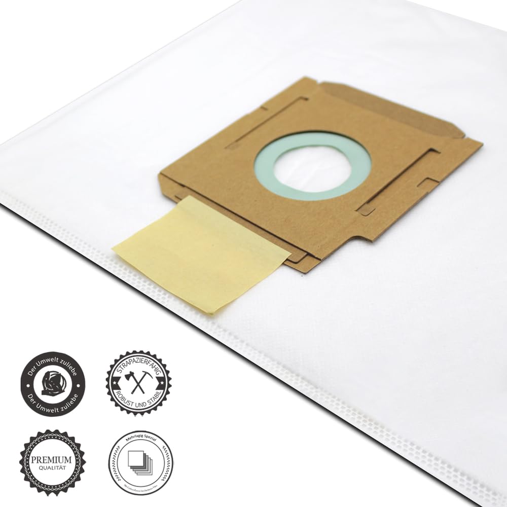 40 Pack Replacement Vacuum Cleaner Bags - Compatible with Hoover S 3930 Sensotronic | Dust & Allergen Filter | Ideal for Home Cleaning & Pet Hair Removal