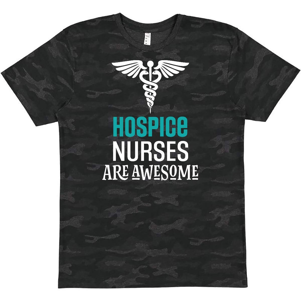 Inktastic Hospice Nurse Appreciation Gift T-Shirt - Comfortable Cotton Tee for Healthcare Workers, Nurses Week & Retirement Gifts
