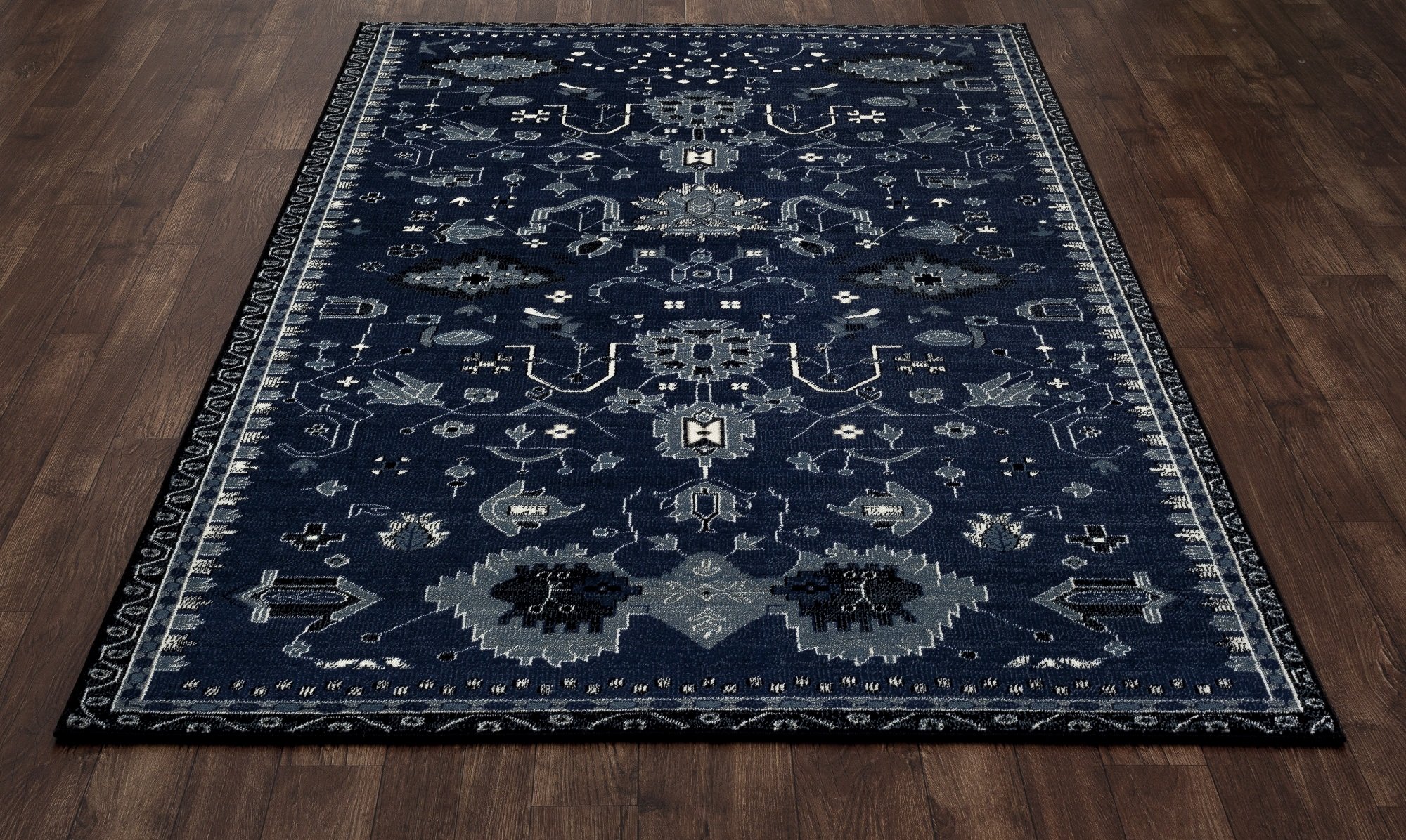 Art Carvet Arabella Collection Oasis Woven Area Rug 5'3