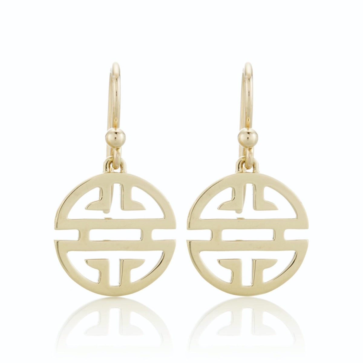 14K Gold Drop Earrings for Women - Elegant Dangle Hoop Earrings for Daily Wear & Special Occasions