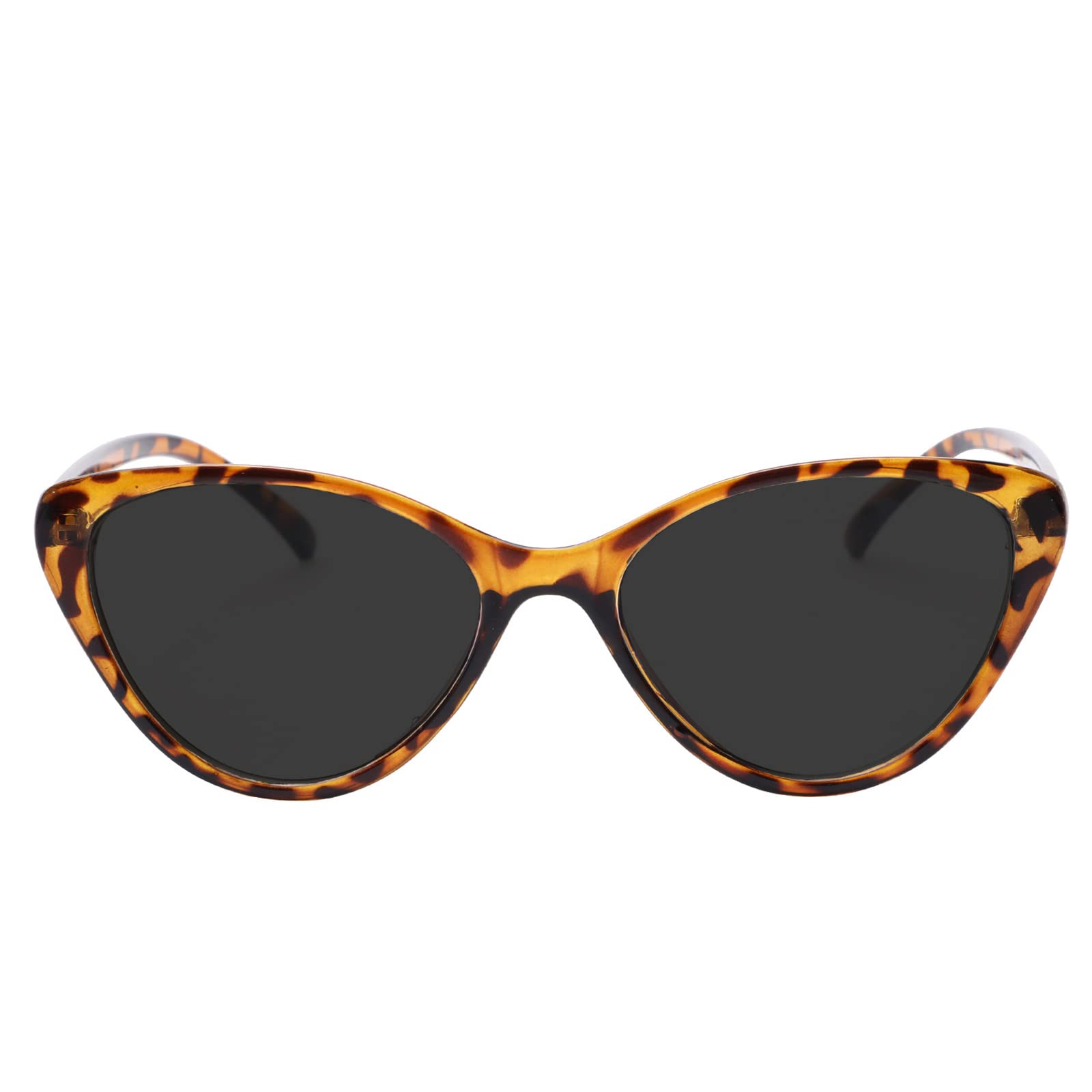 Oriopxic Cat Eye Polarized Sunglasses for Women -0.50 Myopia Prescription Glasses, UV Protection for Driving & Outdoor Activities