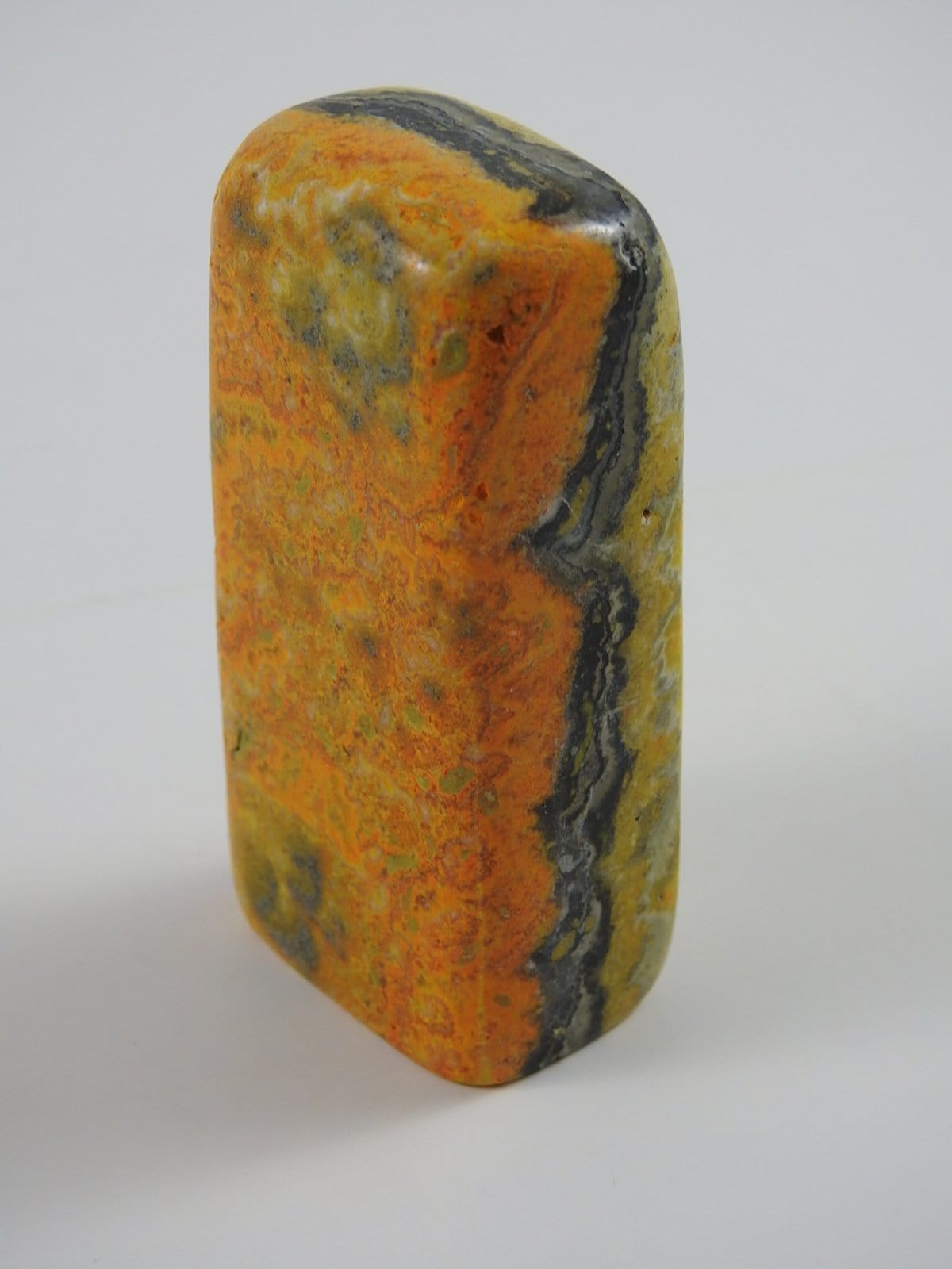 Bumblebee Jasper Polished Stone - Natural Healing Crystal for Meditation, Jewelry Making & Home Decor | Spiritual Energy Stone for Chakra Balancing & Positive Vibes