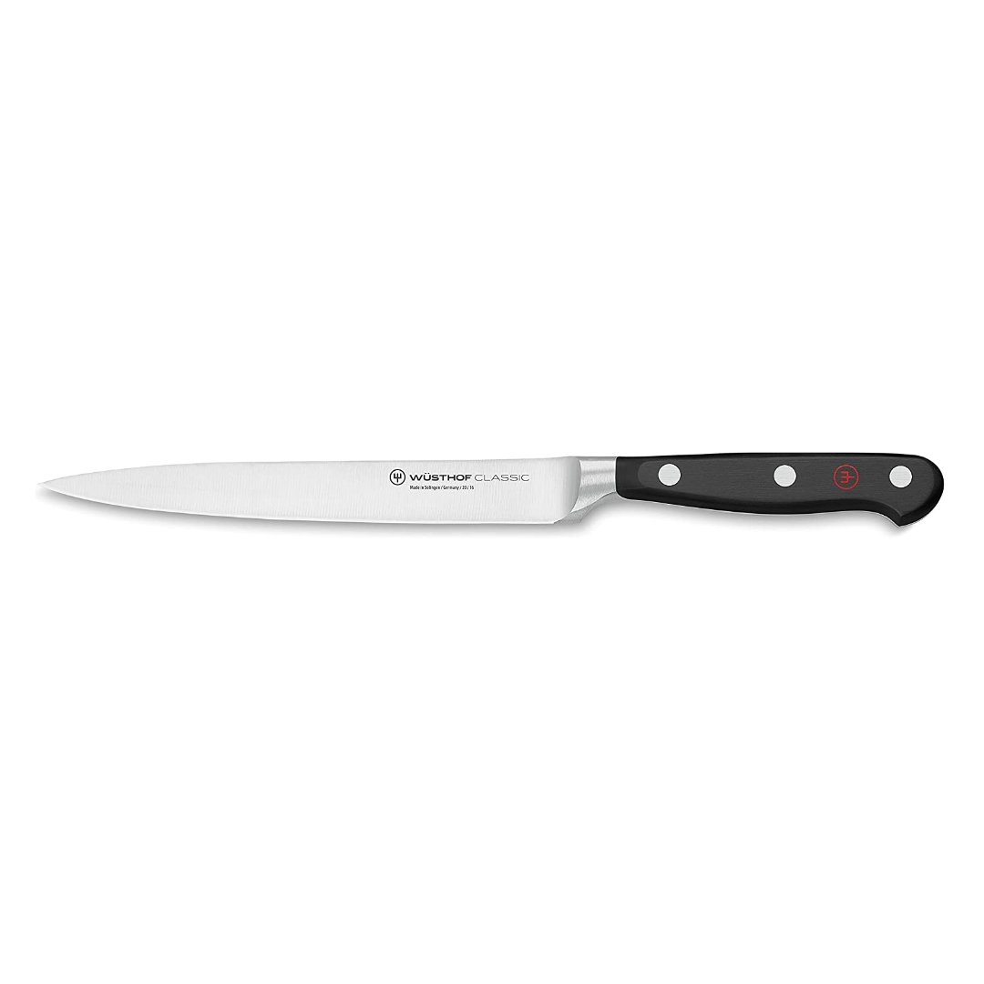 Wusthof Classic 6-Inch Flexible Fish Fillet Knife - High Carbon Stainless Steel Blade for Precise Filleting - Perfect for Home Chefs & Professional Kitchens