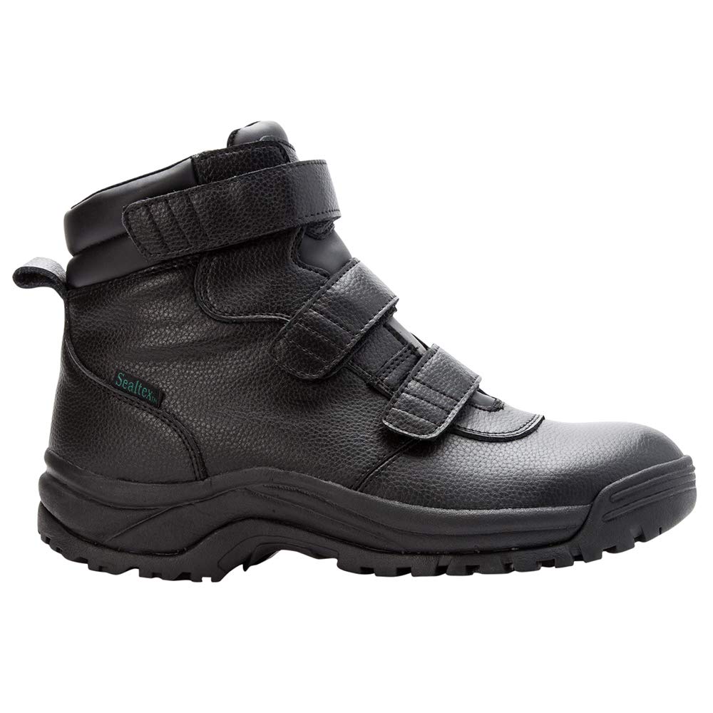 Propet Men's Cliff Walker Tall Strap Hiking Boots - Waterproof Ankle Support for Outdoor Trekking & Mountain Climbing