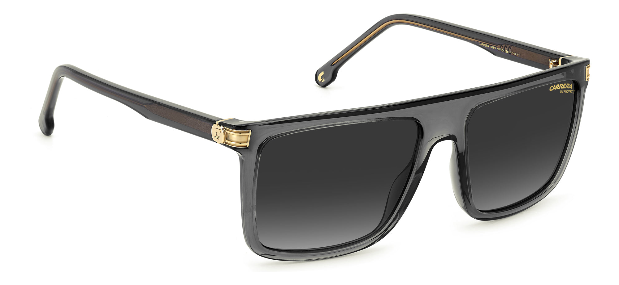 Carrera 1048 S Sunglasses - Polarized UV Protection Sports Sunglasses for Men & Women - Perfect for Running, Cycling, and Outdoor Activities