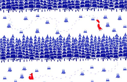 Winter Fox Maze