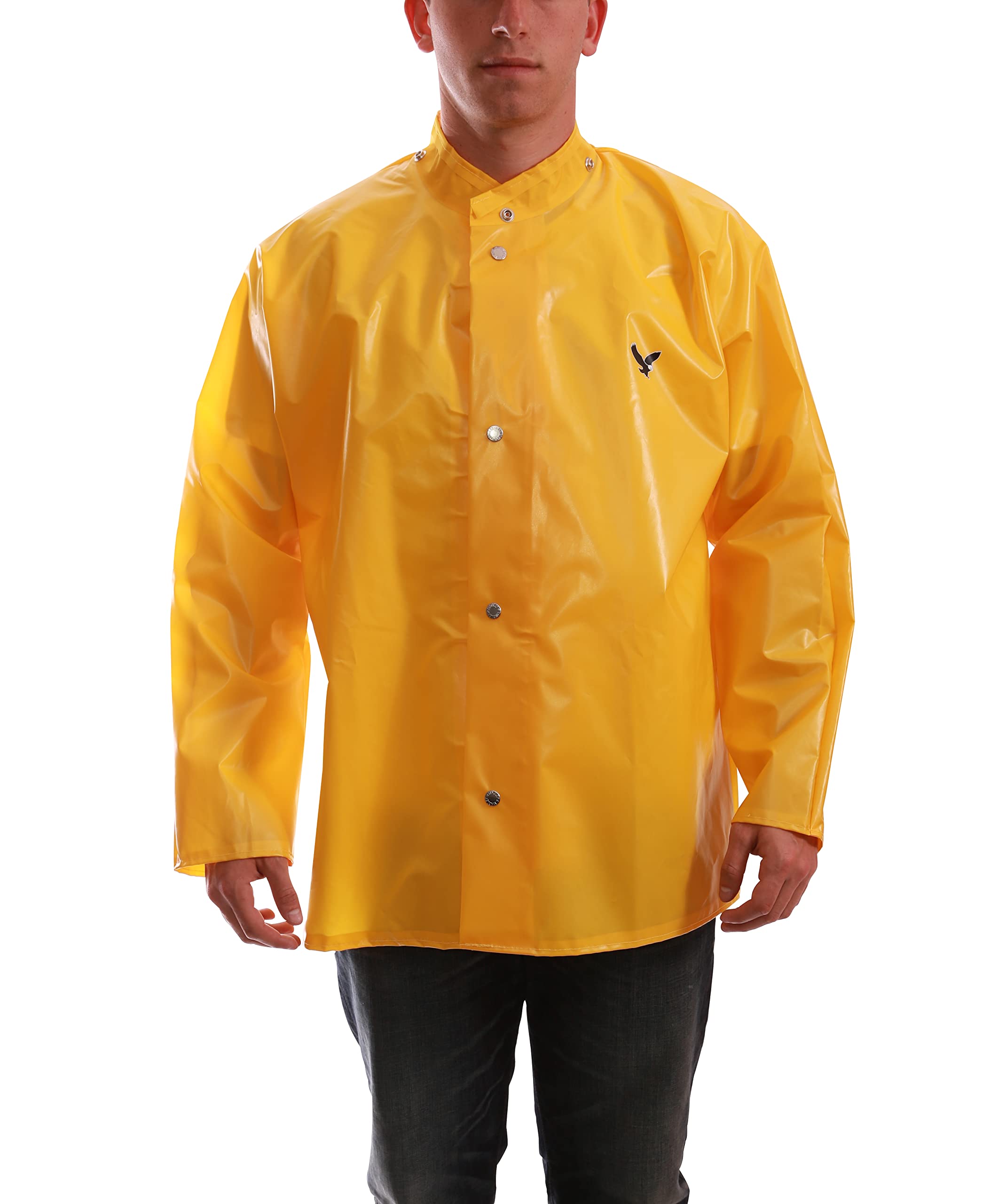 Tingley Standard Iron Eagle Waterproof Work Jacket for Men - Durable Raincoat for Construction, Outdoor & Winter Use