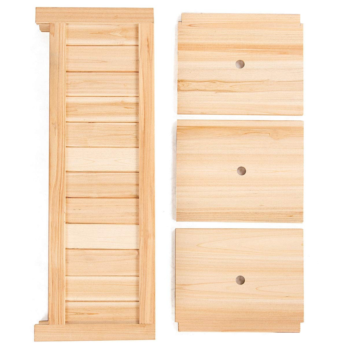 **Natural Wood Raised Garden Bed - Foldable Rectangular Planter Box for Vegetables, Flowers & Herbs - Outdoor Gardening for Backyard, Patio, Lawn & Window Sills**    *(Perfect for Urban Gardening, Small Spaces, and Homegrown Organic Produce!)*