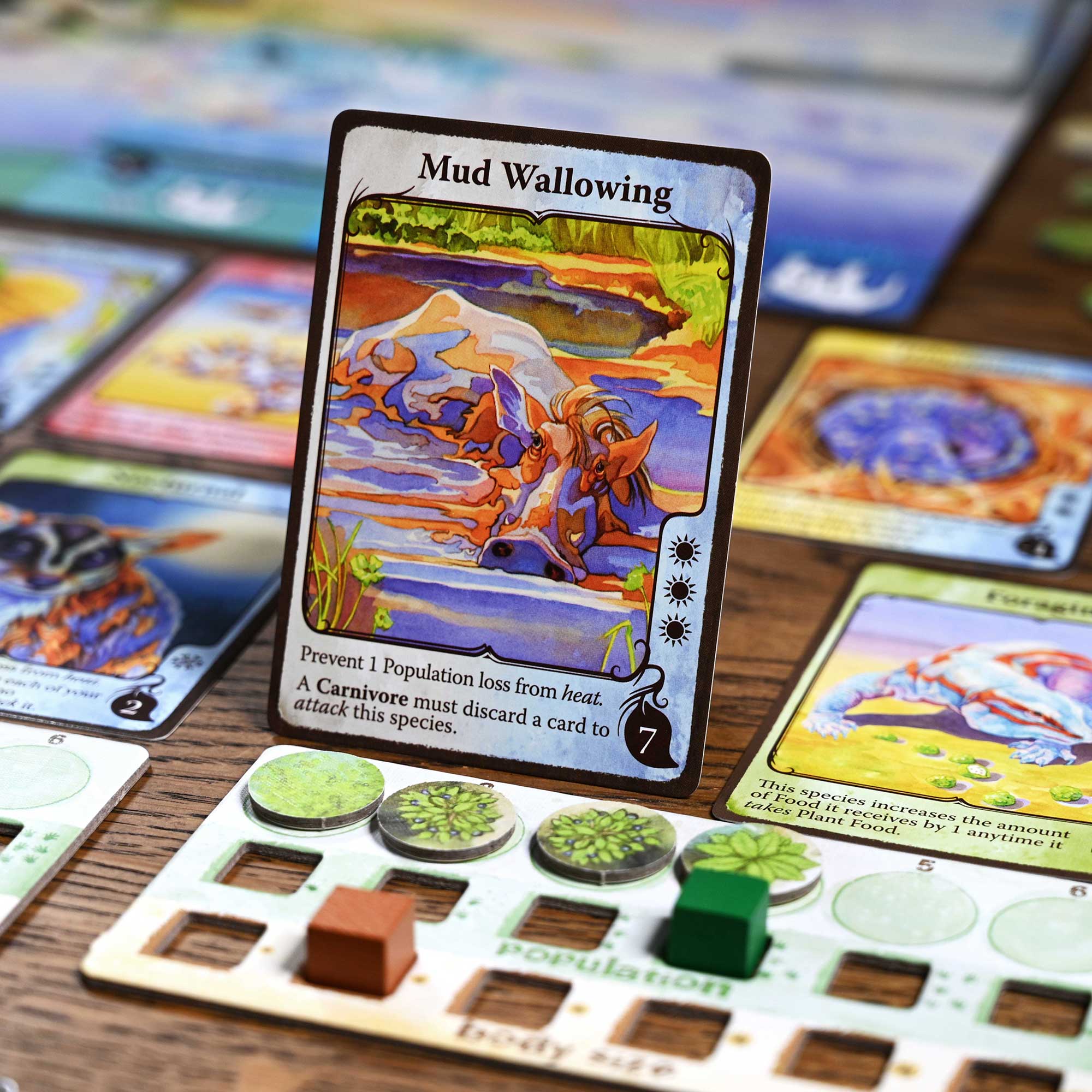 Evolution: Climate Board Game - Strategic Eco-Themed Tabletop Game for Adults & Families | Perfect for Game Nights & Environmental Education
