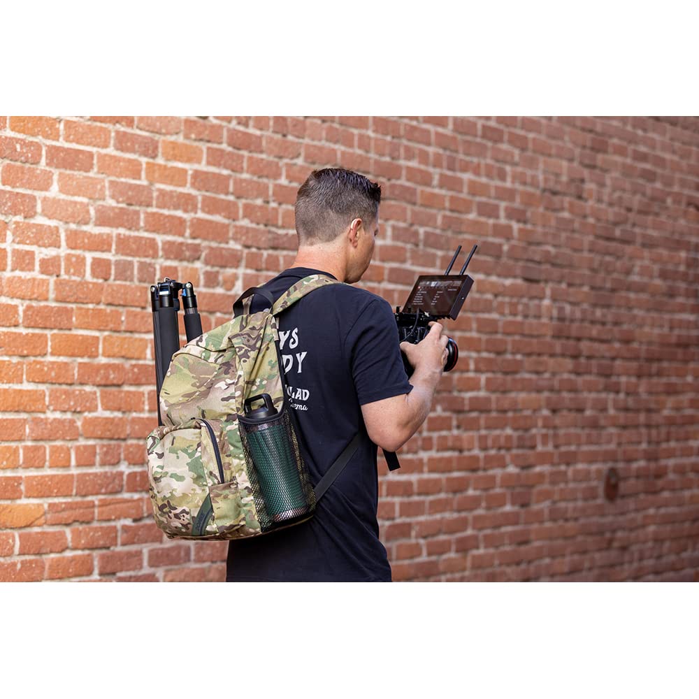 Domke Camouflage Large Camera Backpack - Durable DSLR & Mirrorless Bag for Photographers - Perfect for Outdoor, Travel & Adventure Photography
