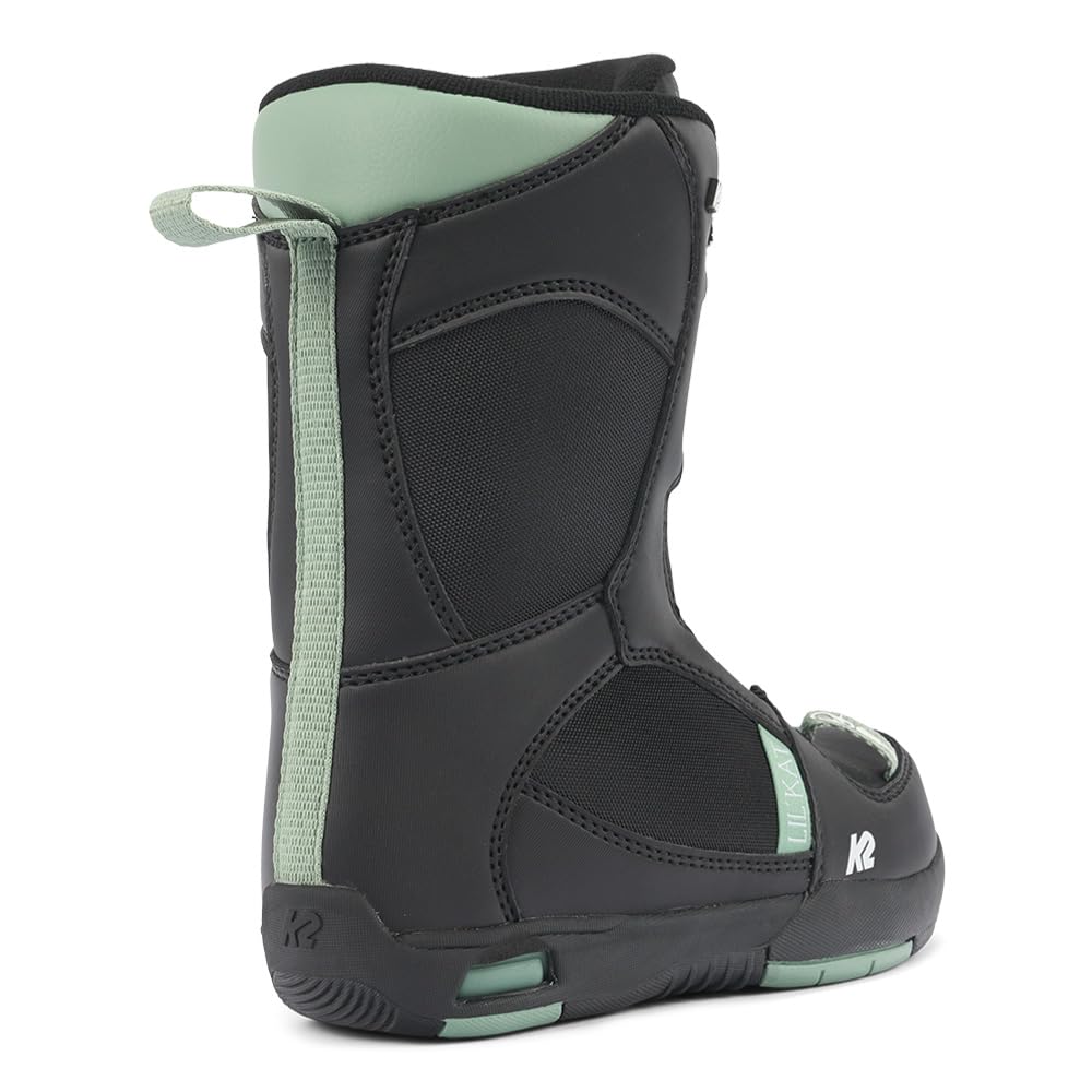 K2 Lil Kat Youth Snowboard Boots - Kids' Snowboarding Shoes for Boys & Girls - Warm & Waterproof Winter Boots for Skiing, Snowboarding & Outdoor Winter Sports