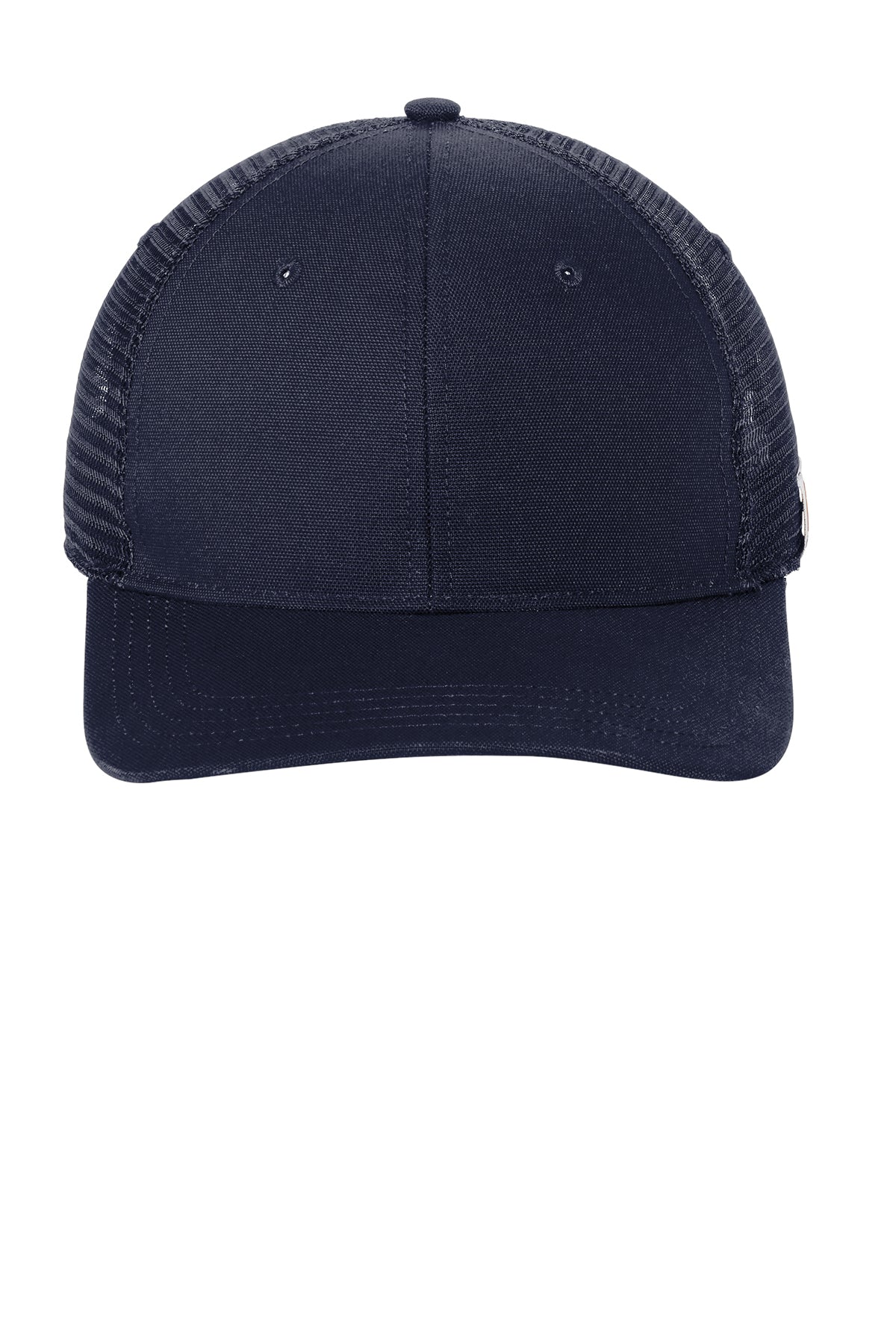 Carhartt Canvas Mesh Back Custom Caps for Men & Women - Navy Blue Adjustable Baseball Hat for Work, Outdoor & Casual Wear