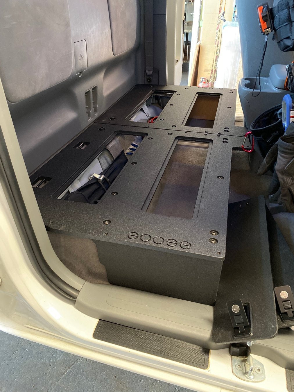 2005-2015 Toyota Tacoma Access Cab 2nd Row Seat Delete Kit - Rear Seat Removal Panel for Cargo Space & Storage - Perfect for Camping, Work Trucks, and Off-Road Adventures