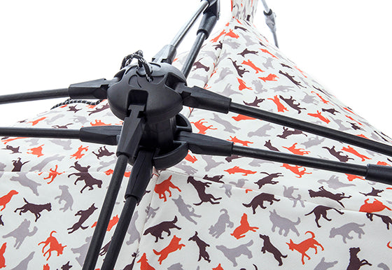 Premium Vanilla Outdoor Dog Tent - Portable & Waterproof Pet Shelter for Camping, Hiking, and Beach Trips