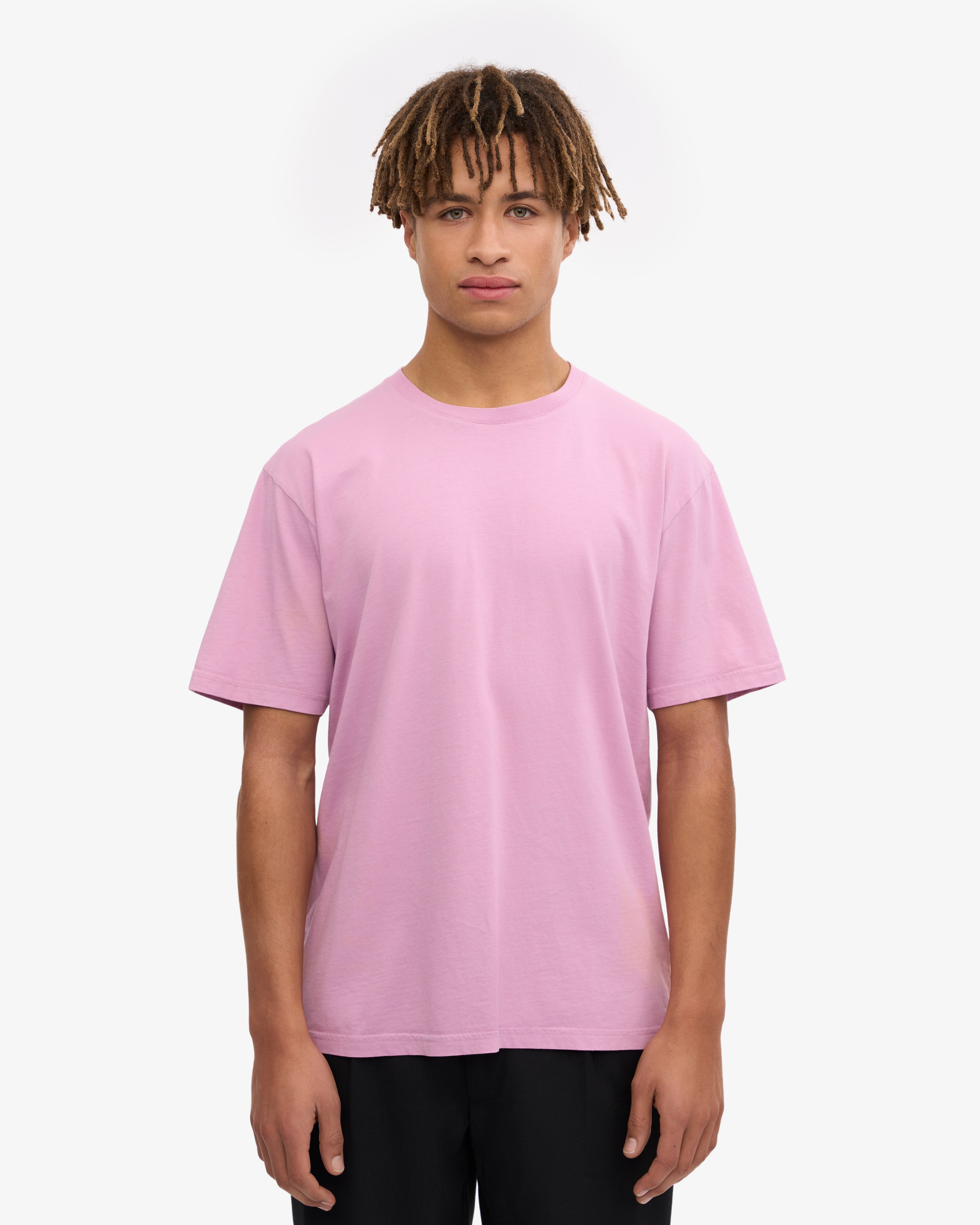 Organic Cotton Classic T-Shirt with Cherry Blossom Print - Soft & Comfortable Casual Wear for Women & Men - Perfect for Spring Outfits, Daily Wear & Relaxing at Home