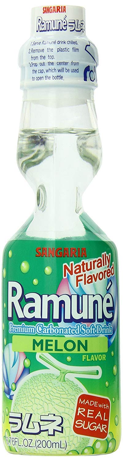 Ramune Japanese Marble Soda - 9 Flavor Variety Pack (Strawberry, Melon, Lychee & More) - Refreshing Asian Drink for Parties, Gifts & Summer Refreshment