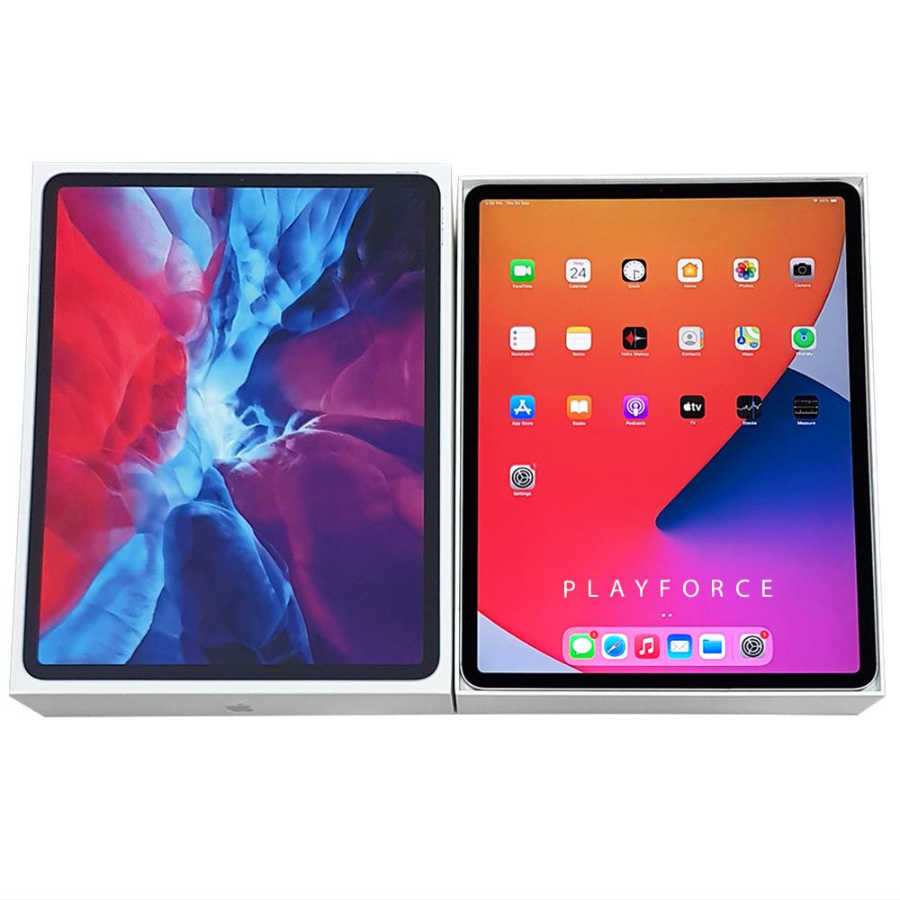 Apple iPad Pro 12.9-inch (4th Generation, 2020) 256GB Wi-Fi + Cellular - Space Gray - Premium Tablet for Work, Study & Creative Projects