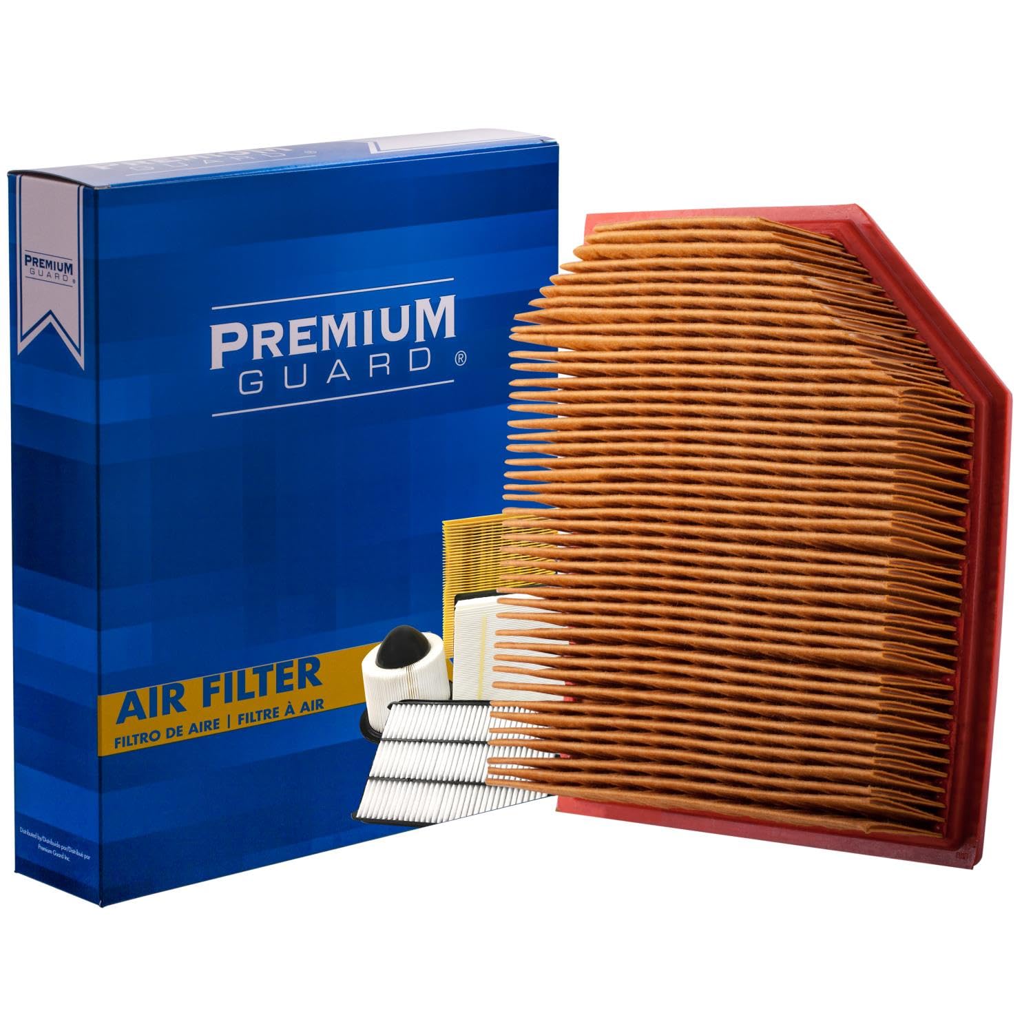 PG Engine Air Filter PA5784 - Compatible with 2007-2009 Ford Mustang 4.6L V8 | High Performance Replacement Air Filter for Improved Engine Power & Fuel Efficiency | Perfect for Daily Driving, Racing & Off-Road Use