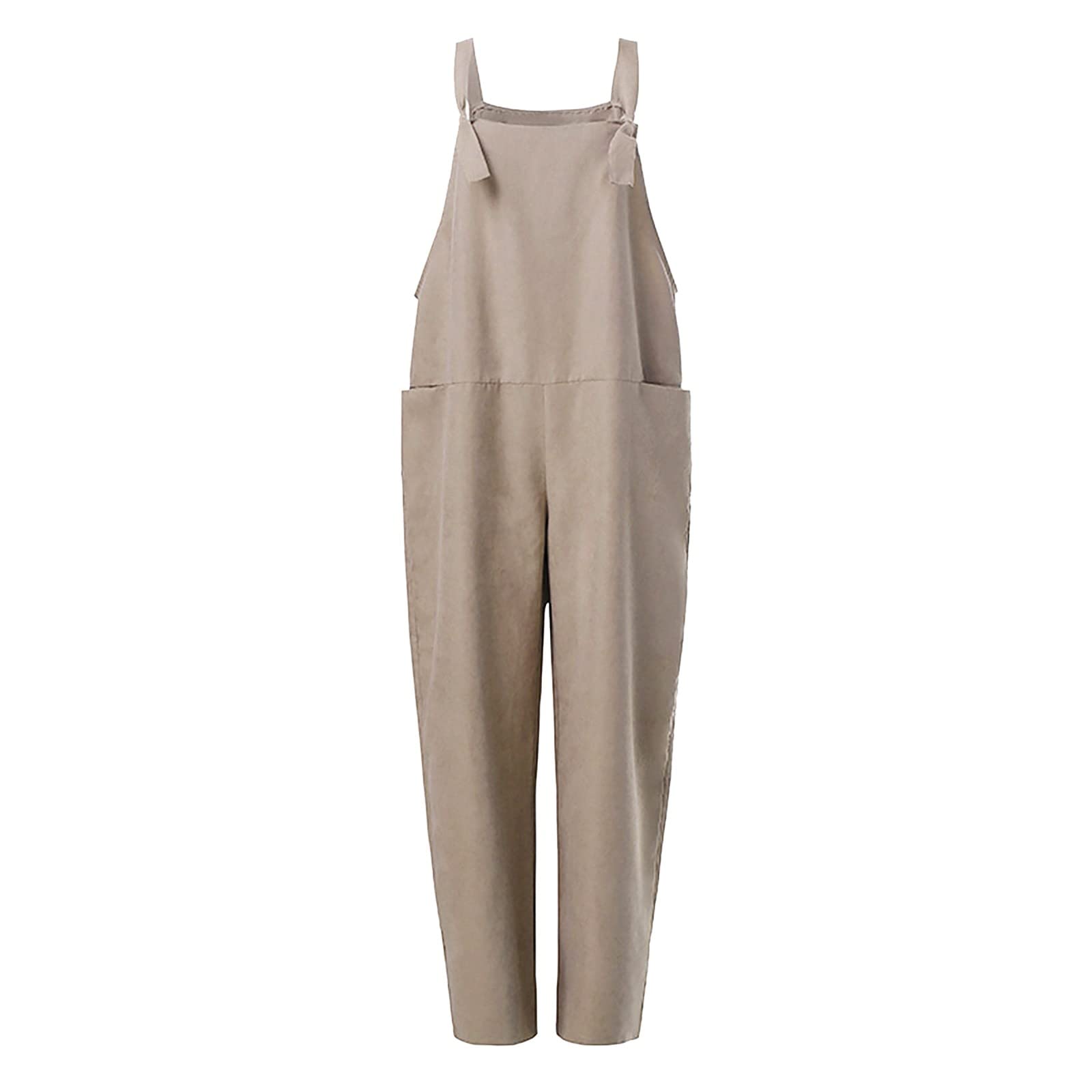 Cute Fiorino Women's Plus Size Casual Overalls - Loose Fit Denim Dungarees Romper & Baggy Playsuit for Work or Everyday Wear | Perfect for Gardening, DIY Projects, and Casual Outings