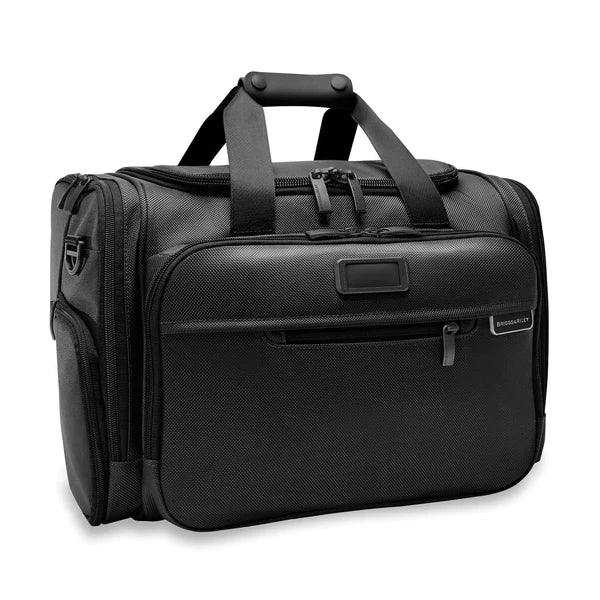 Briggs & Riley Baseline Underseat Duffle Bag - Compact Carry-On Luggage for Air Travel, Business Trips & Weekend Getaways | Perfect Under Airplane Seat Storage