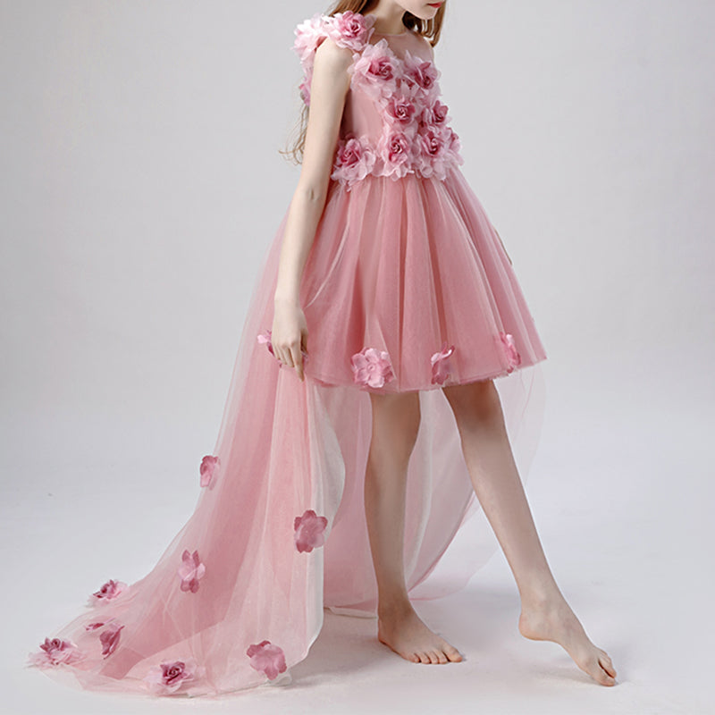 Toddler Flower Girl Ball Gown - Elegant Pageant & Birthday Party Dress for Girls - Perfect for Weddings, Special Occasions & Photo Shoots