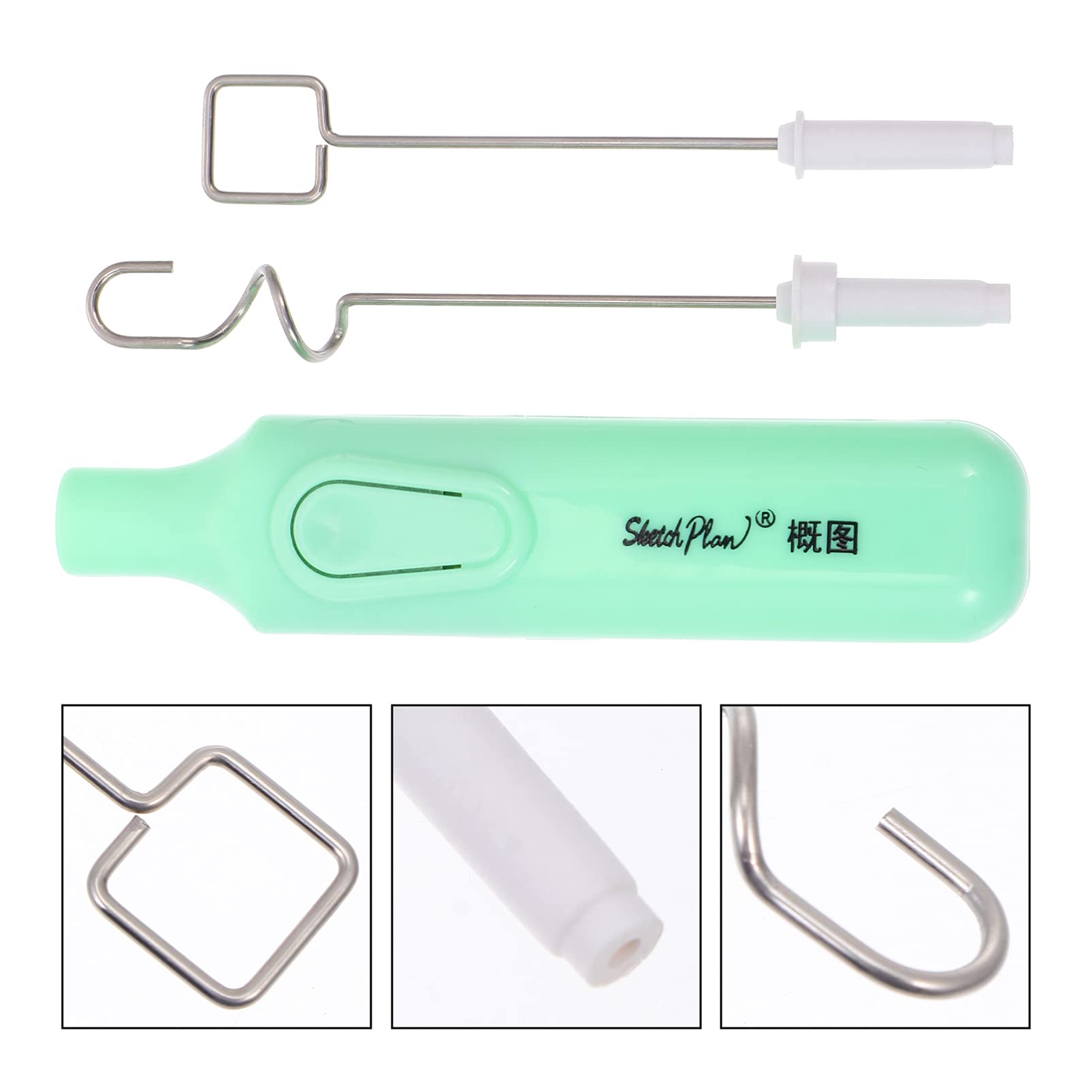 EXCEART Electric Pigment Stirrer Mixer - Portable Paint Mixing Tool for DIY Crafts, Art Gouache Painting & Drawing (1 Set) - Perfect for Artists, Hobbyists & Home Decor Projects