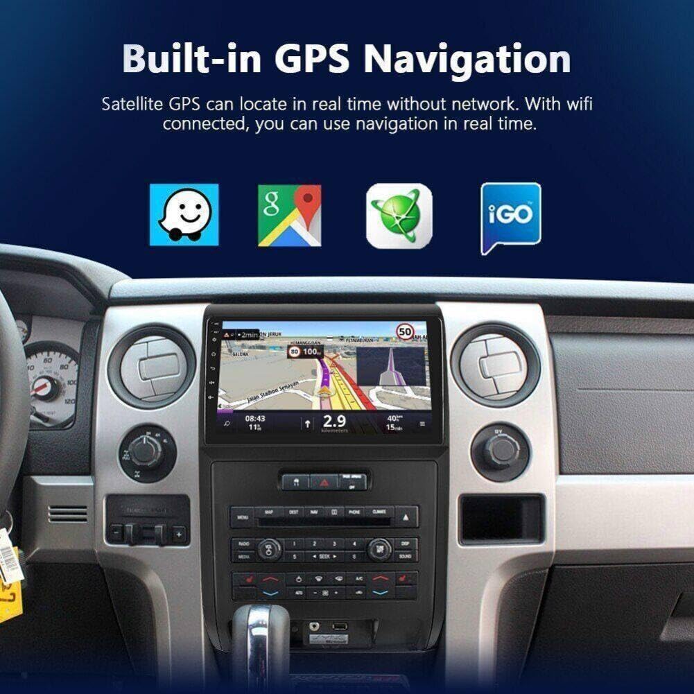 Ford F150 2009-2014 Double Din Car Stereo - 9