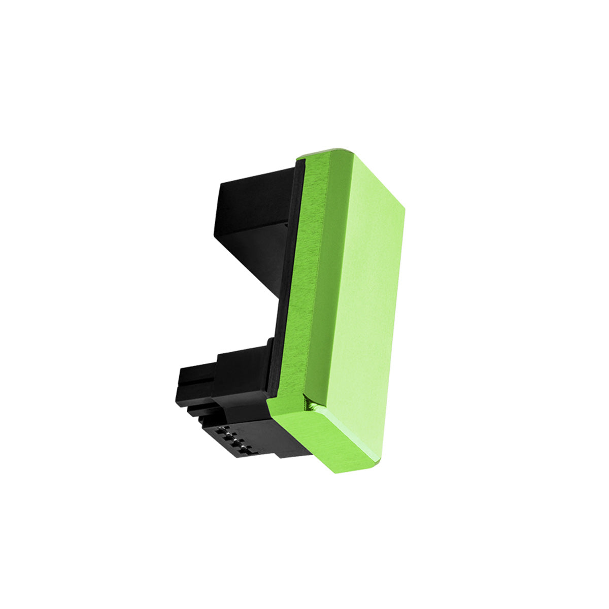 CableMod 12VHPWR 180 Degree Angled Adapter v1.1 - Variant A (Green) - Perfect for PC Cable Management & GPU Power Connection