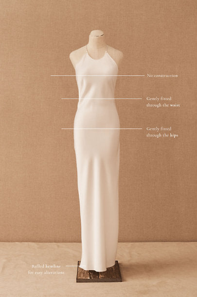 BHLDN Michael Lo Sordo Kora Hudson Gown - Elegant Wedding Dress for Brides, Evening Gowns & Special Occasions