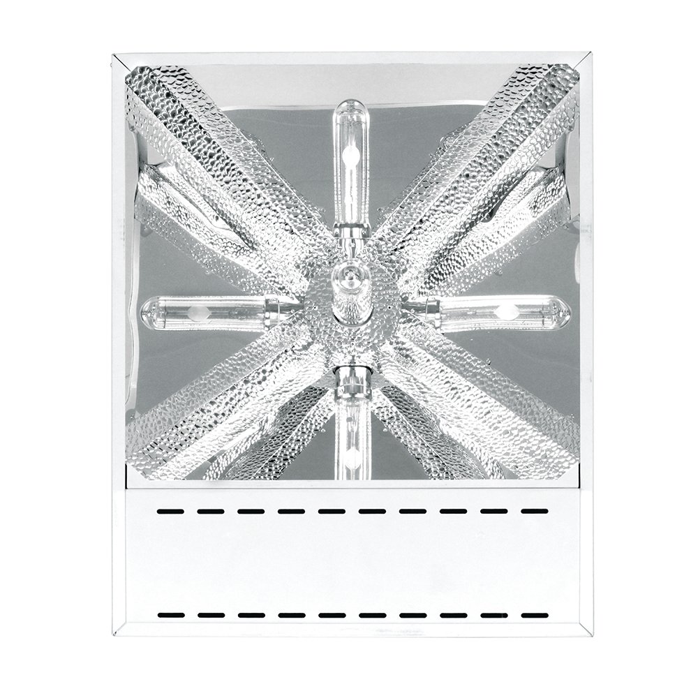 Sun System 315W LEC Grow Light Fixture with Philips Green Power CDM Lamp - Full Spectrum 3100K for Indoor Hydroponics & Greenhouse Plants | 208/240V with Internal Ballast | Perfect for Vegetables, Herbs & Flowering Plants