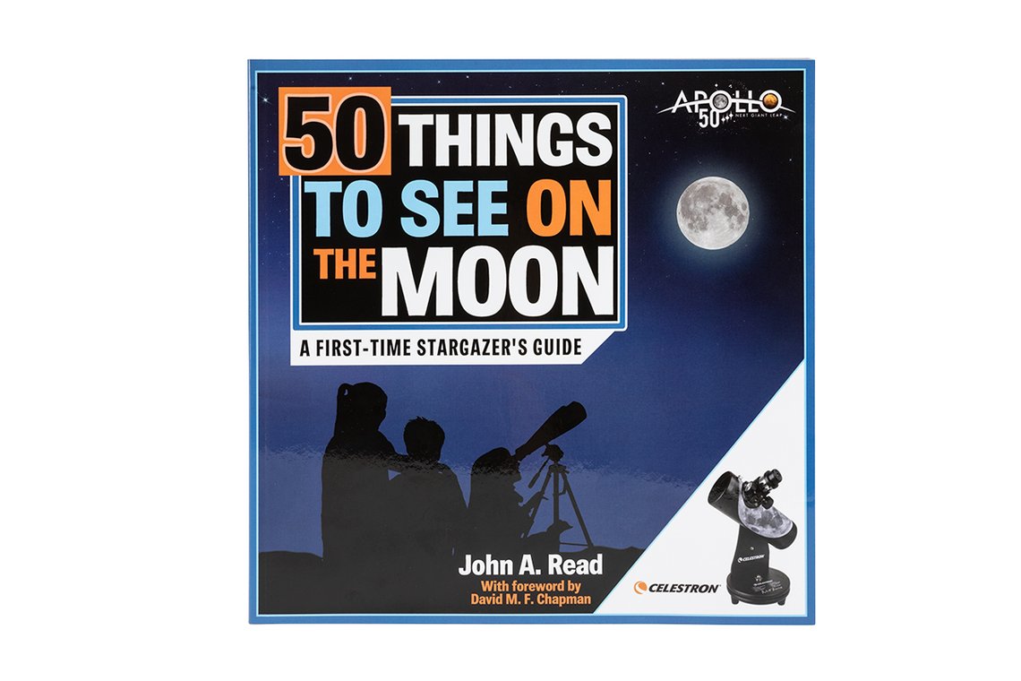 50 Amazing Things to See on the Moon - Lunar Exploration Guide for Astronomy Enthusiasts & Stargazers - Perfect for Backyard Telescopes and Night Sky Observation