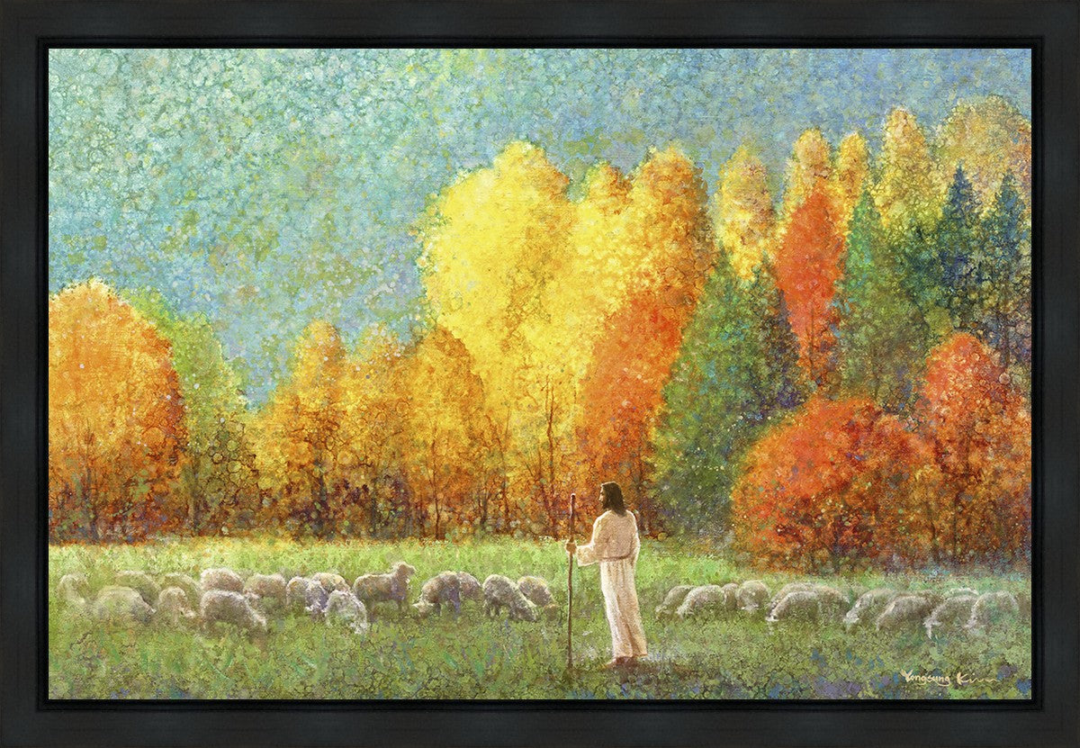 Changing Seasons Gallery Wrap Canvas Art - Stunning Seasonal Landscape Wall Decor for Living Room, Bedroom & Office