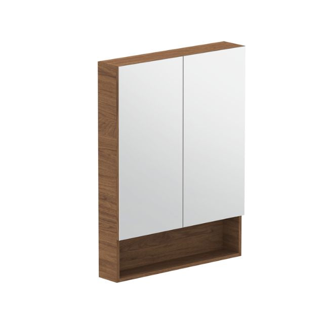 ADP Eli Shaving Cabinet - Wall Mounted Bathroom Storage with Mirror, Perfect for Razor & Toiletries Organization - Ideal for Small Bathrooms & Vanities