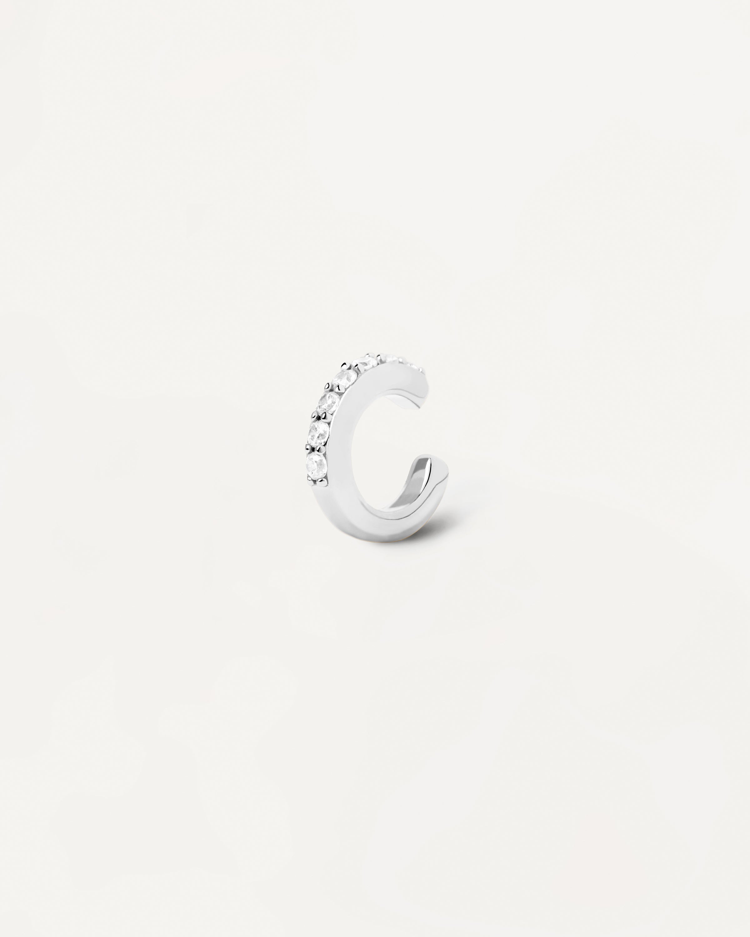 Alex Silver Ear Cuff - Elegant Adjustable Ear Cuff Jewelry for Women | Perfect for Parties, Weddings & Everyday Wear