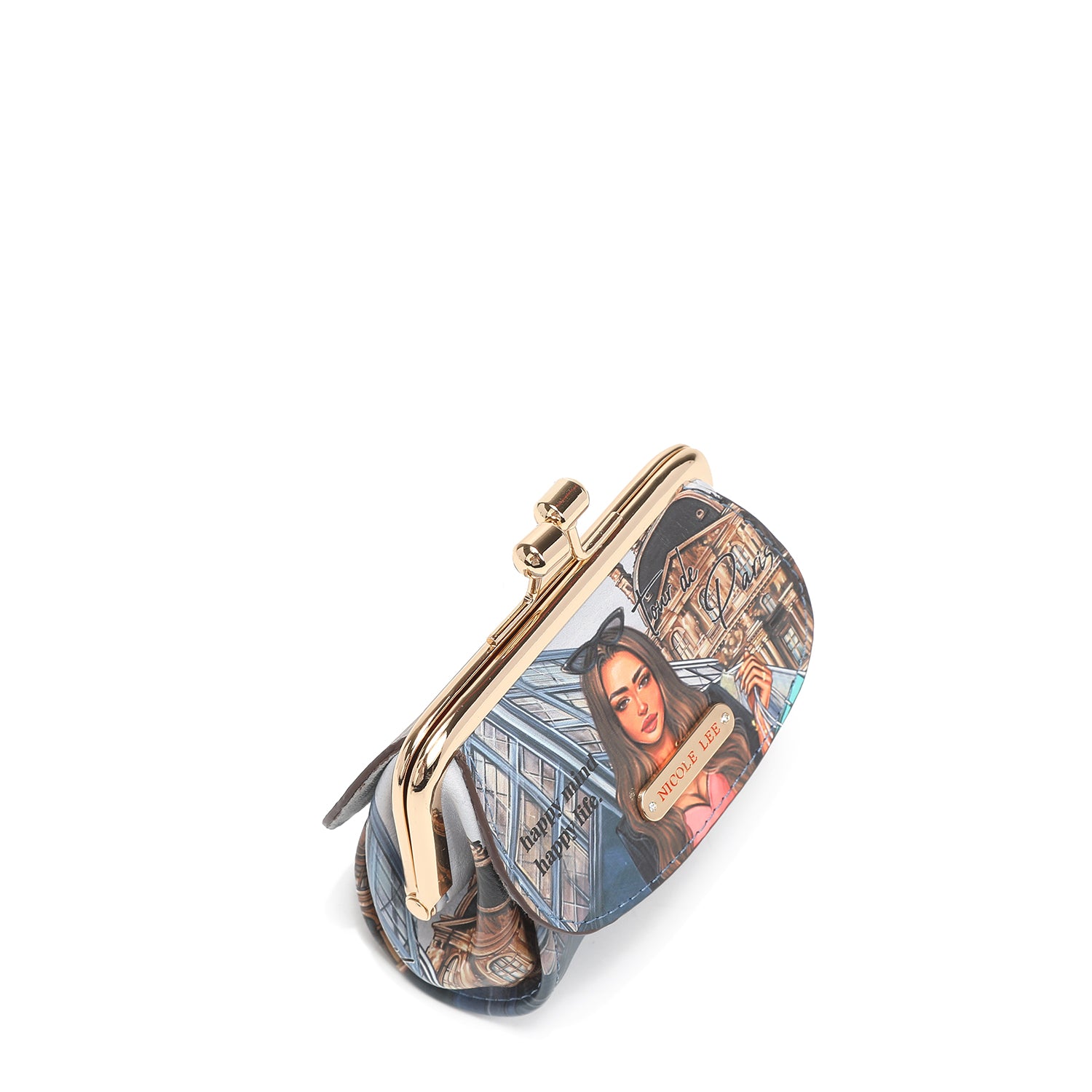 HADLEE Mini Coin Purse - Small Leather Wallet for Women & Men - Compact RFID Blocking Card Holder for Travel, Shopping, and Everyday Use