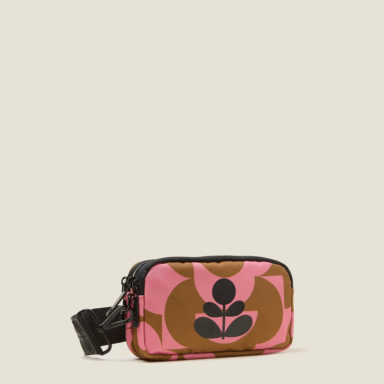 Stylish Tripod Crossbody Bag with Flower Prism Design - Perfect for Travel, Shopping & Everyday Use