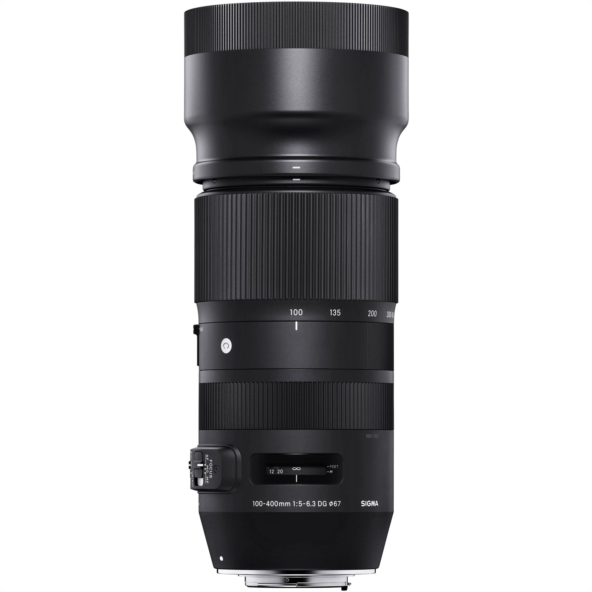 Sigma 100-400mm F5-6.3 DG OS HSM Contemporary Lens for Nikon F Mount | Telephoto Zoom Lens for Wildlife, Sports & Travel Photography