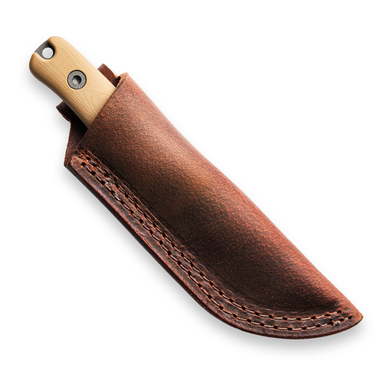 F3XC Extreme Conditions EDC Fixed Blade Knife - CPM 3V Steel, Tungsten Coating, Coyote Tan G10 Handle - Survival, Camping, Hunting & Outdoor Tactical Gear