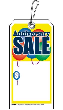 100-Pack String Tags for Gift Wrapping, Party Favors & Organization | Durable Paper Labels for Weddings, Birthdays & Events | Anniversary Sale Special