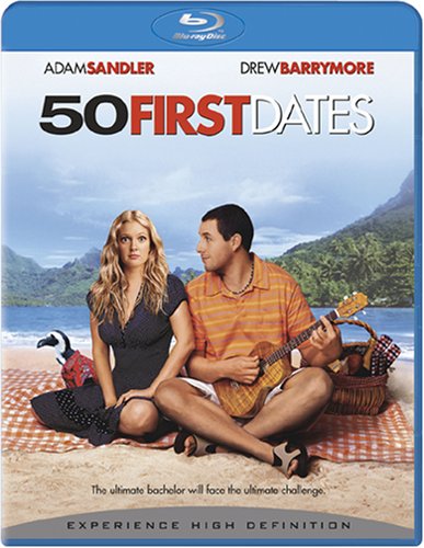 50 First Dates Blu-ray (Bilingual) - Romantic Comedy Movie for Date Nights & Couples Movie Nights