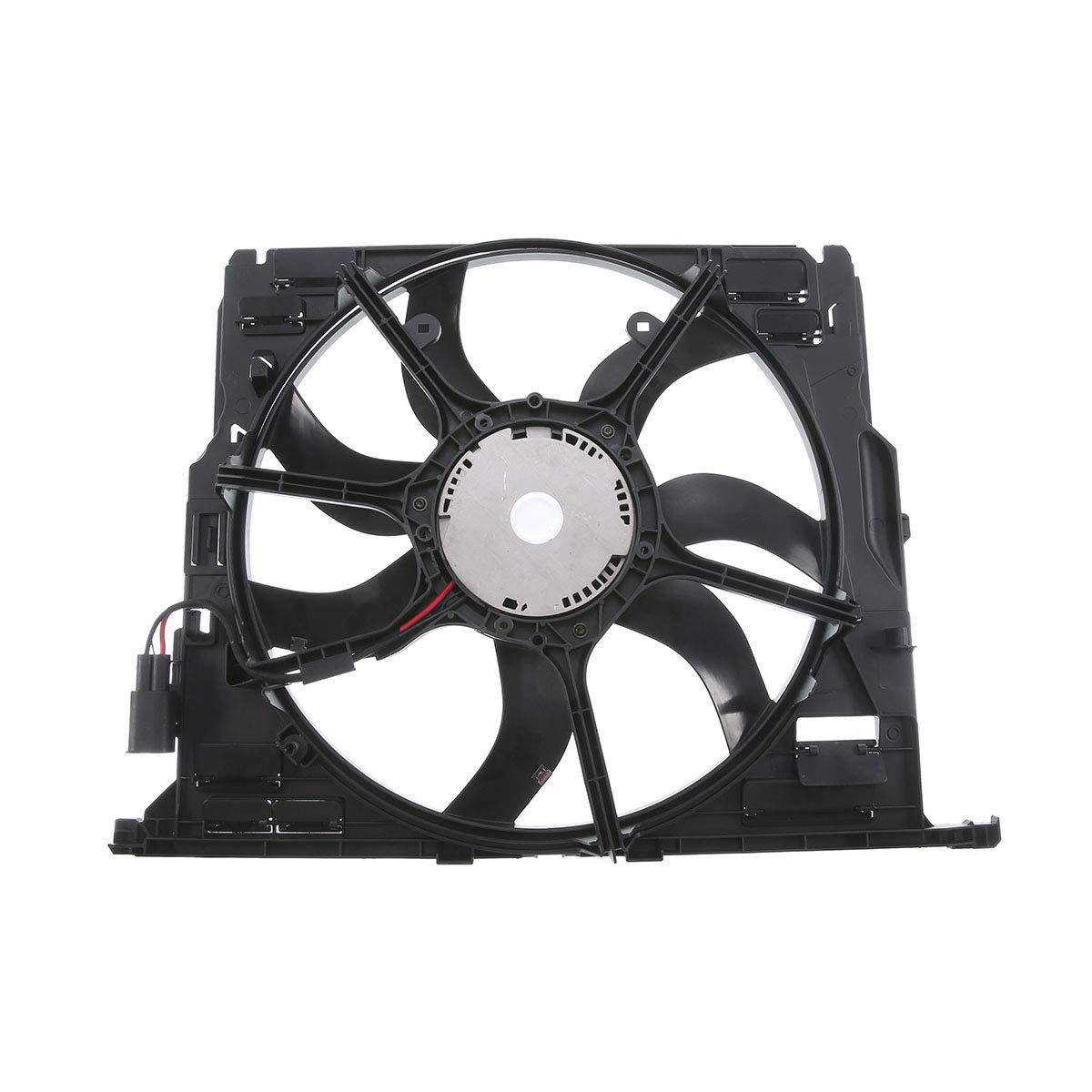 Premium Engine Radiator Cooling Fan Assembly for BMW F10 F11 F12 F06 F01 F02 Models - Compatible with 528i 530i 535i 535i xDrive 640i 740i & More - High Performance Cooling Solution for Hot Weather & Heavy Traffic Driving