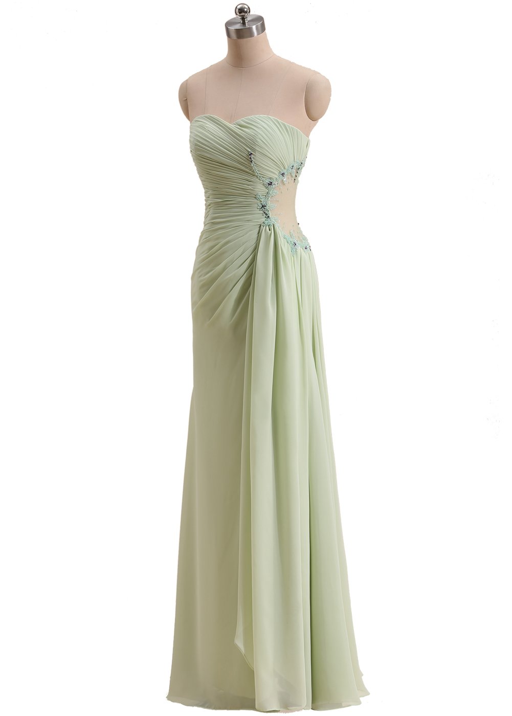 Sweetheart Chiffon Prom Dresses for Women - Elegant Long Evening Gowns for Formal Events, Homecoming, Wedding & Special Occasions