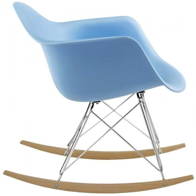 Overstock Kids Eiffel Rocking Chair - Orange Wooden Rocker for Toddlers & Children | Perfect for Nursery, Bedroom, or Playroom Decor