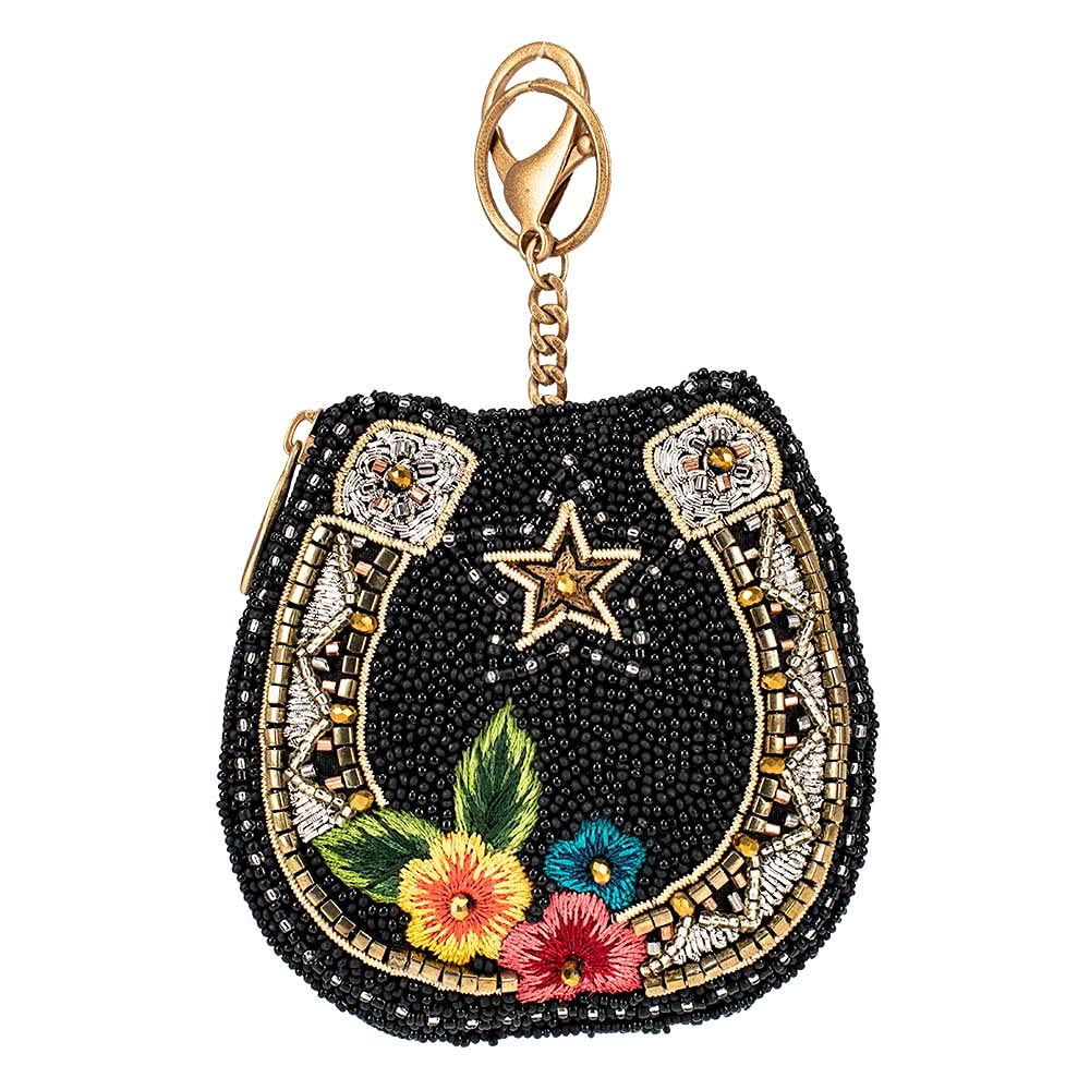 Mary Frances Good Luck Theme Phone Bag & Crossbody Purse for Women | Handmade Fashion Accessory | Small Purse for Everyday Use, Travel & Special Occasions
