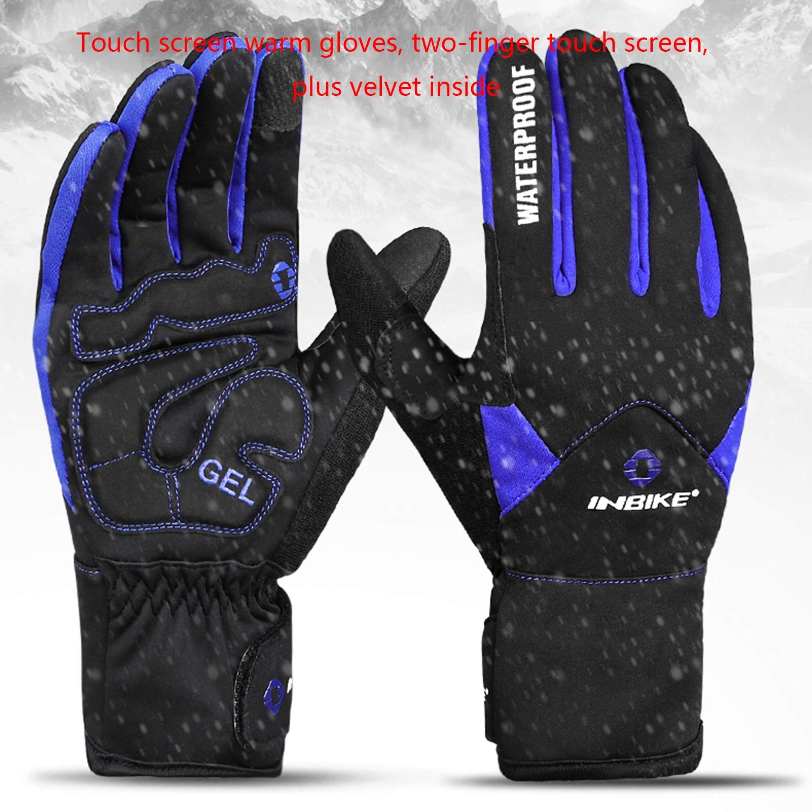 Winter Touch Screen Gloves for Running & Cycling - Windproof, Anti-Slip Sports Gloves - Unisex Thermal Gloves (Black, XXL) - Perfect for Outdoor Activities, Jogging & Cold Weather Commutes