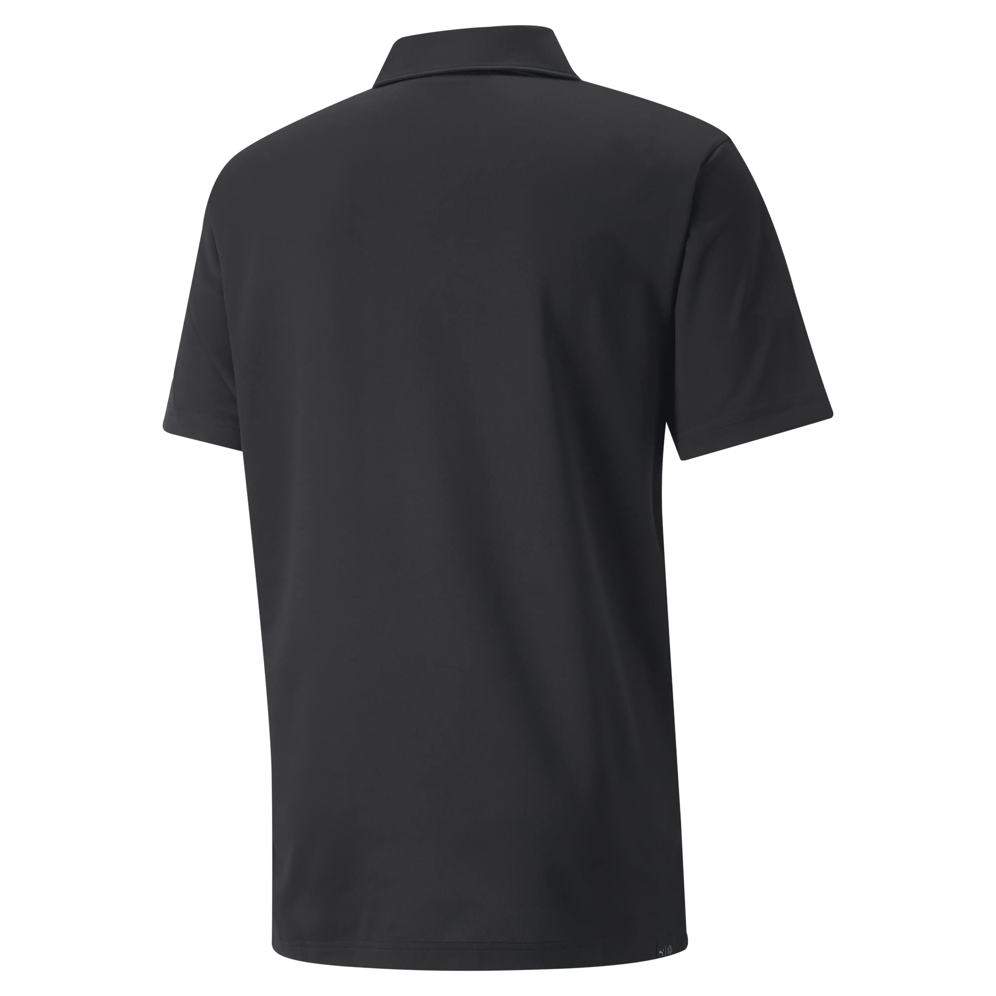 **Puma Men's Gamer Golf Polo Shirt - Moisture-Wicking, Comfort Fit, Black (Size L) - Perfect for Golf Tournaments & Casual Wear**