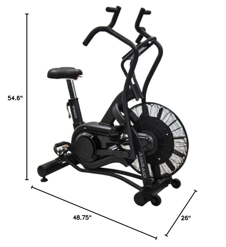 ARRIAD Exercise Bike - Commercial Grade Stationary Bike for Home & Gym | Heavy Duty Indoor Cycling Equipment for CrossFit, HIIT & Cardio Workouts | Perfect for Home Fitness, Spin Classes & Personal Training