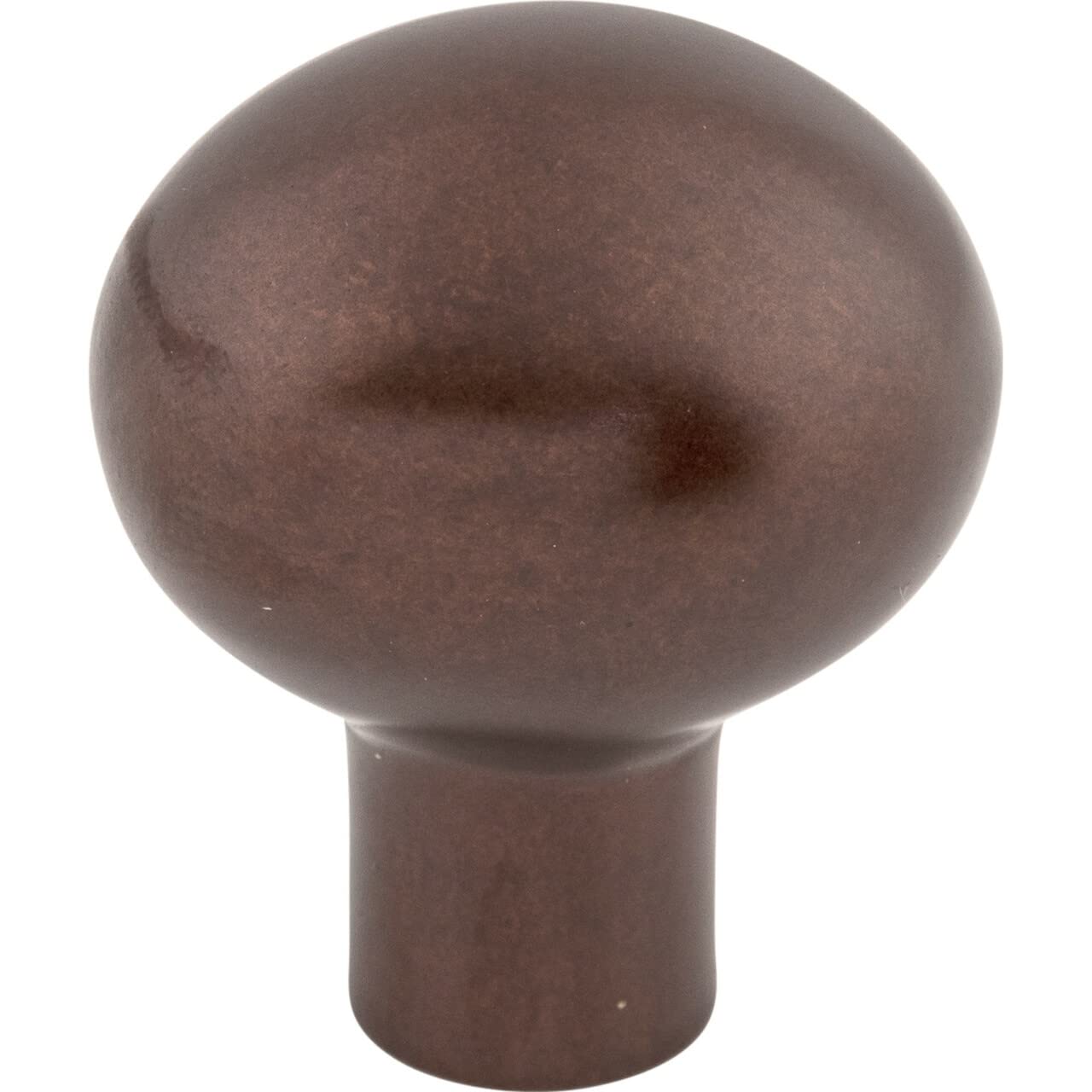 Top Knobs M1528 Aspen Egg Knob - Solid Bronze Cabinet Pull for Kitchen & Bathroom - Elegant Hardware for Drawers and Cabinets