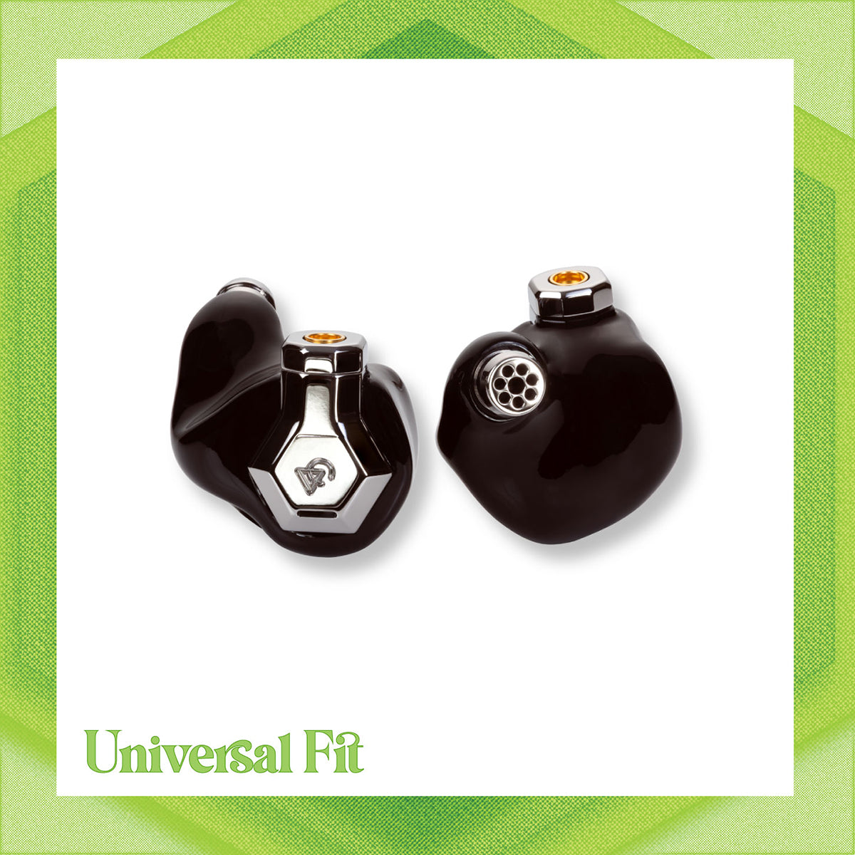 Premium CAMPFIRE Ponderosa Black High-Fidelity In-Ear Headphones - Perfect for Audiophiles, Music Lovers & Studio Monitoring